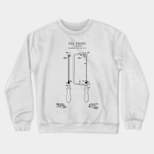 SAW FRAME patent Crewneck Sweatshirt